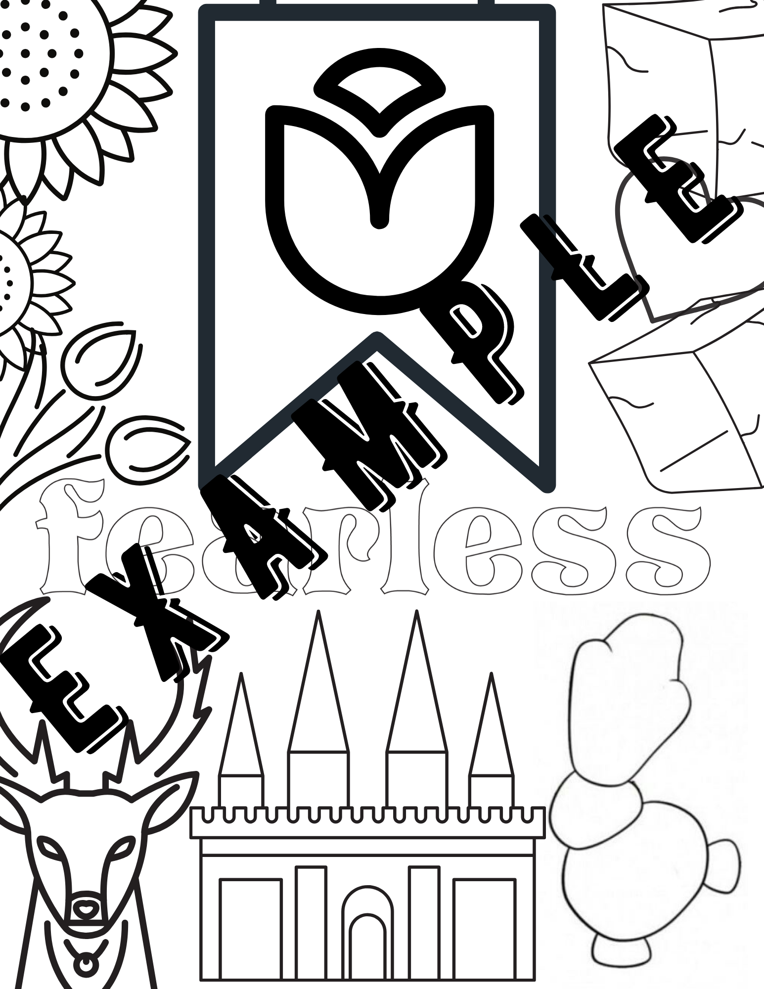 Ice Princess Coloring Page   Generic ⋆ Enchanting Events